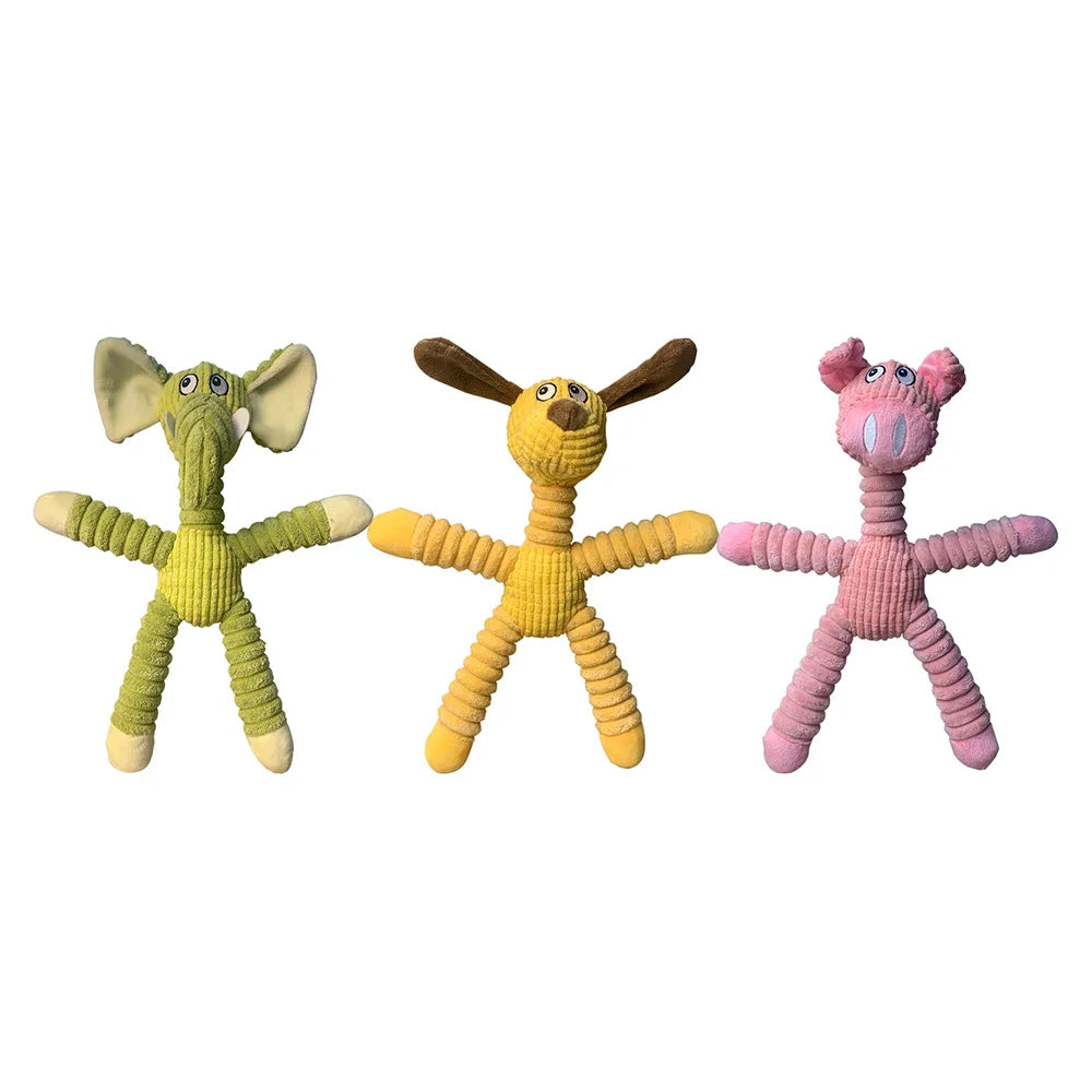 Indestructible Dog Chew Toy - Durable Pet Toy for Dogs & Cats, Interactive Puzzle Toy to Relieve Boredom,