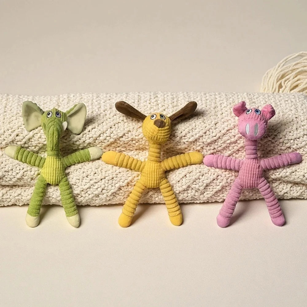 Indestructible Dog Chew Toy - Durable Pet Toy for Dogs & Cats, Interactive Puzzle Toy to Relieve Boredom,