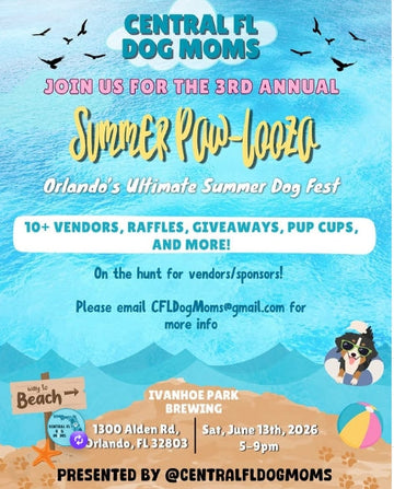 Summer Paw-Looza 2026 Review | Central FL Dog Moms Dog Festival Orlando