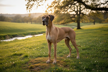 Dog breed Series- 🐕 The Great Dane: The Gentle Giant of the Dog World
