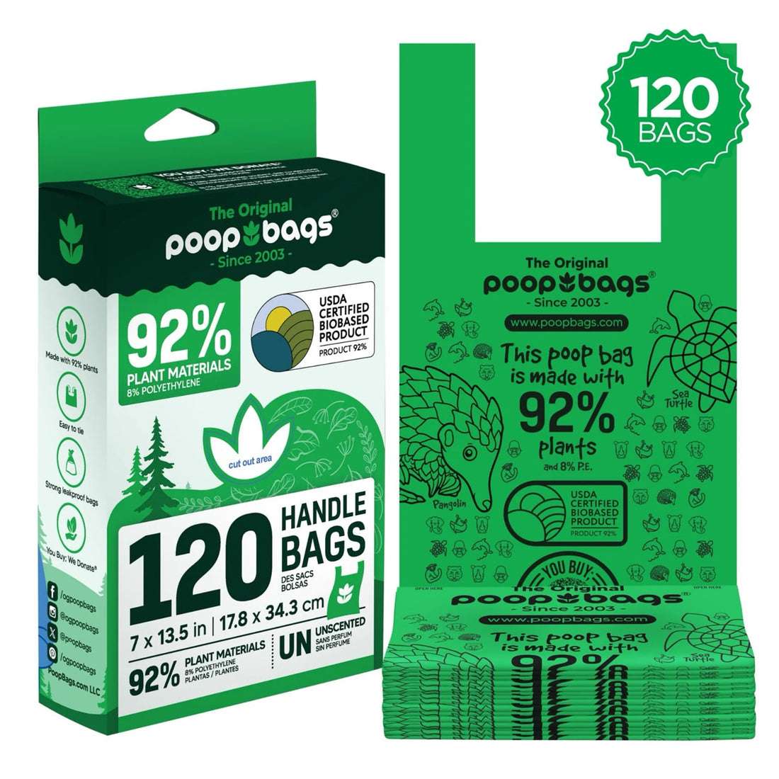 You Buy; We Donate Compostable Handle Tie