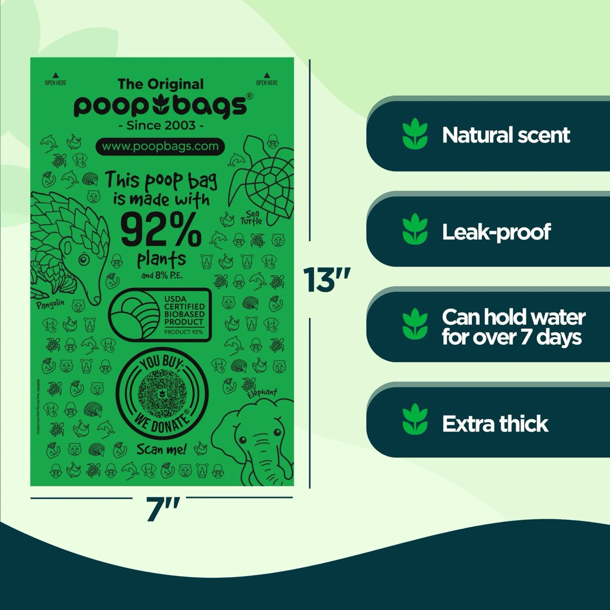 You Buy; We Donate Jane Goodall Institute Compostable