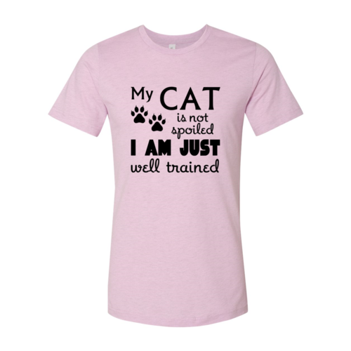 Cat lovers T-Shirt,  Is Not Spoiled Shirt
