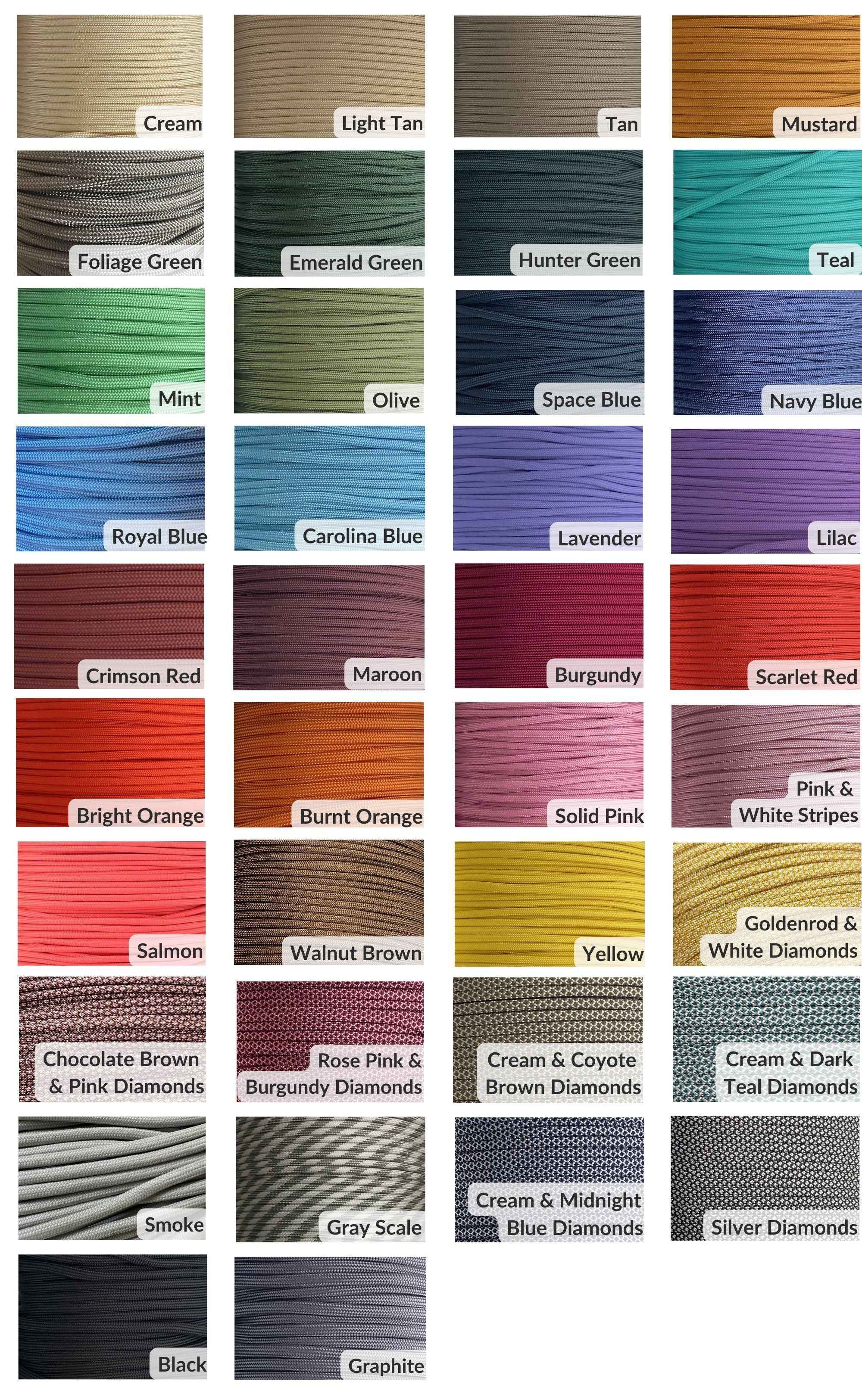 Pawsh Pup Co Cobra Braid Handmade Dog Collar - Customize Your Color