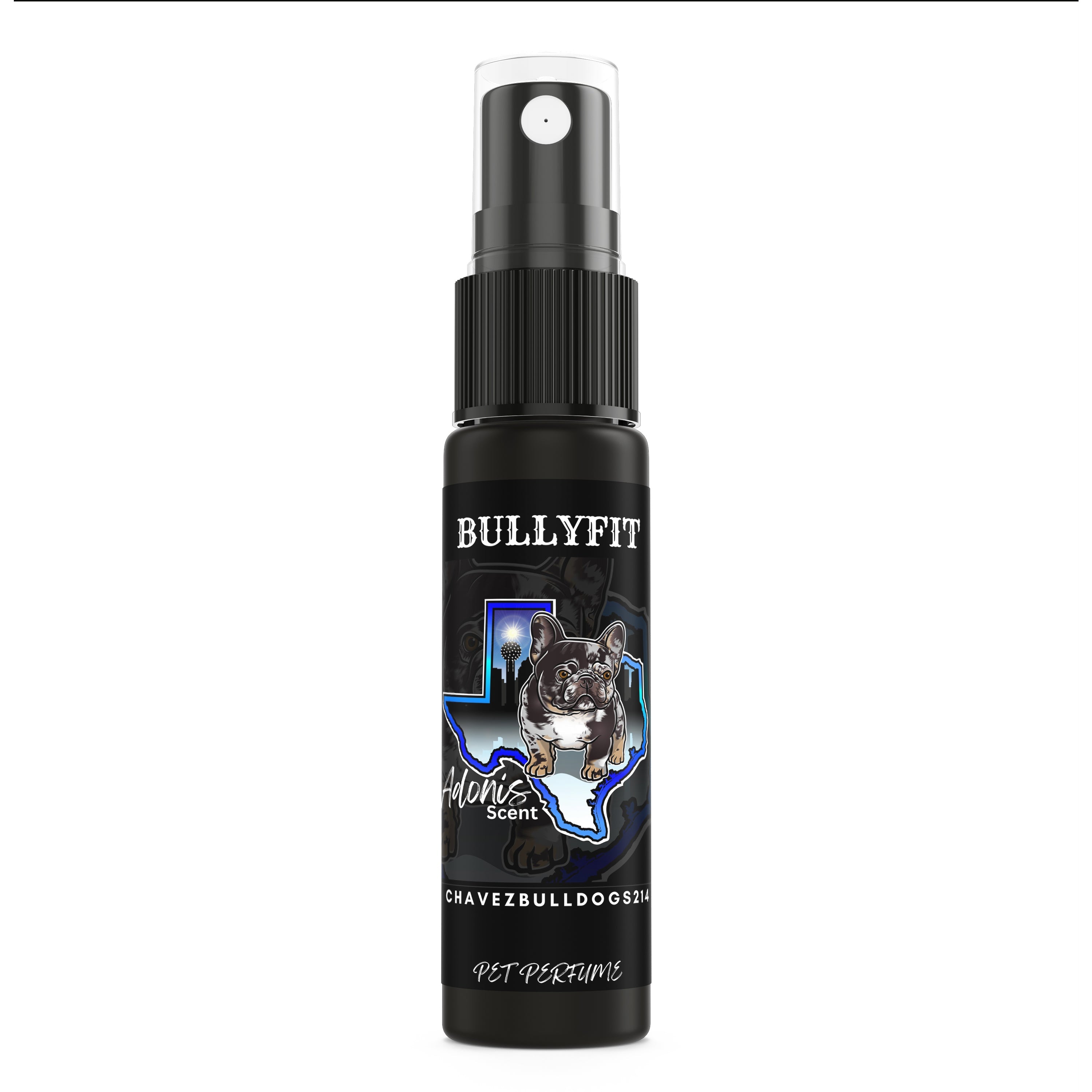 BullyFIT All Natural Pet Perfume Adonis Scent 1oz - Best Organic Dog Perfume for Grooming |Cruelty Free| Vegan Friendly| Vet Approved| Handcrafted| Holistic