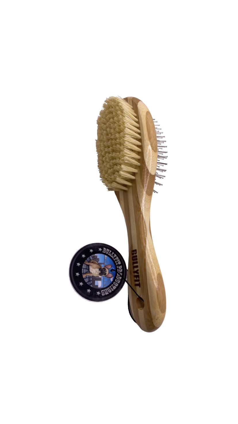 (PREORDER) BullyFIT Double Sided Pet Grooming Brush | Pet Grooming Kit | Pet Brush | Pet Grooming Essential