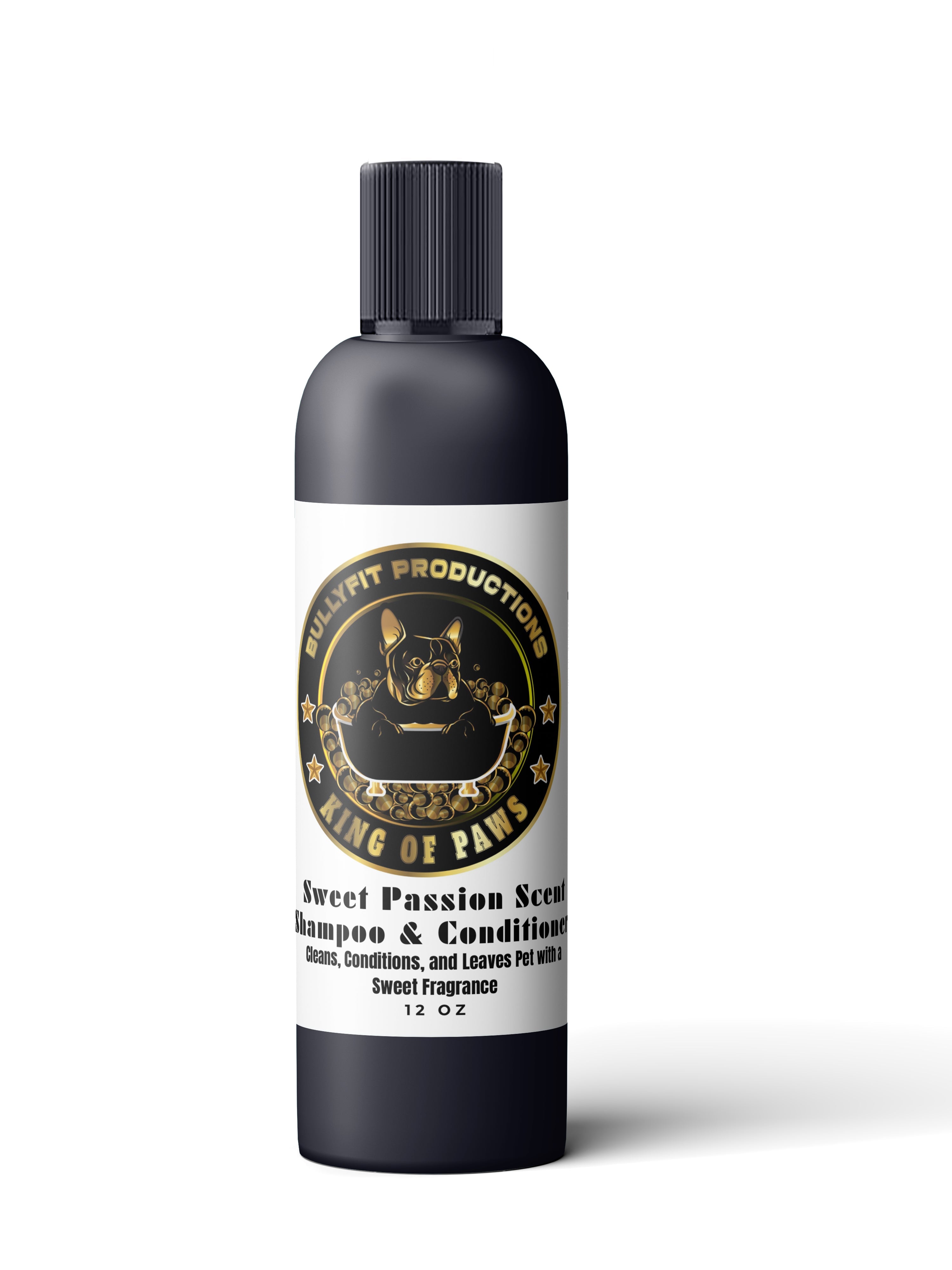 BullyFIT x King Of Paws Eco-Friendly 5-in-1 Pet Shampoo & Conditioner — Organic, Vegan | 12oz