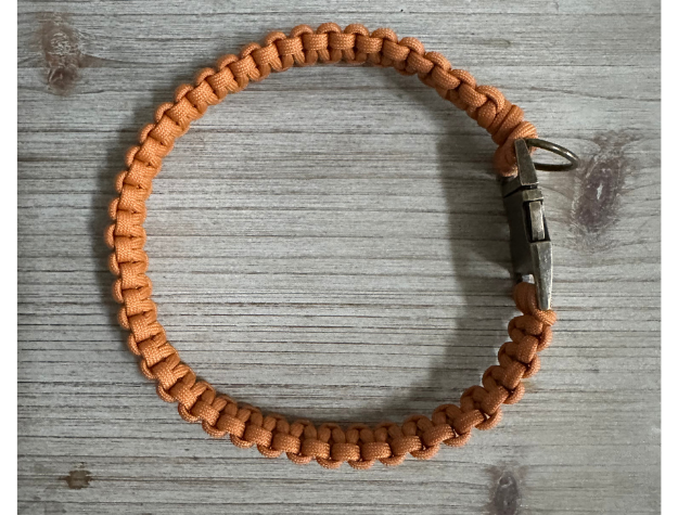 Pawsh Pup Co Cobra Braid in Mustard - Handmade Dog Collar
