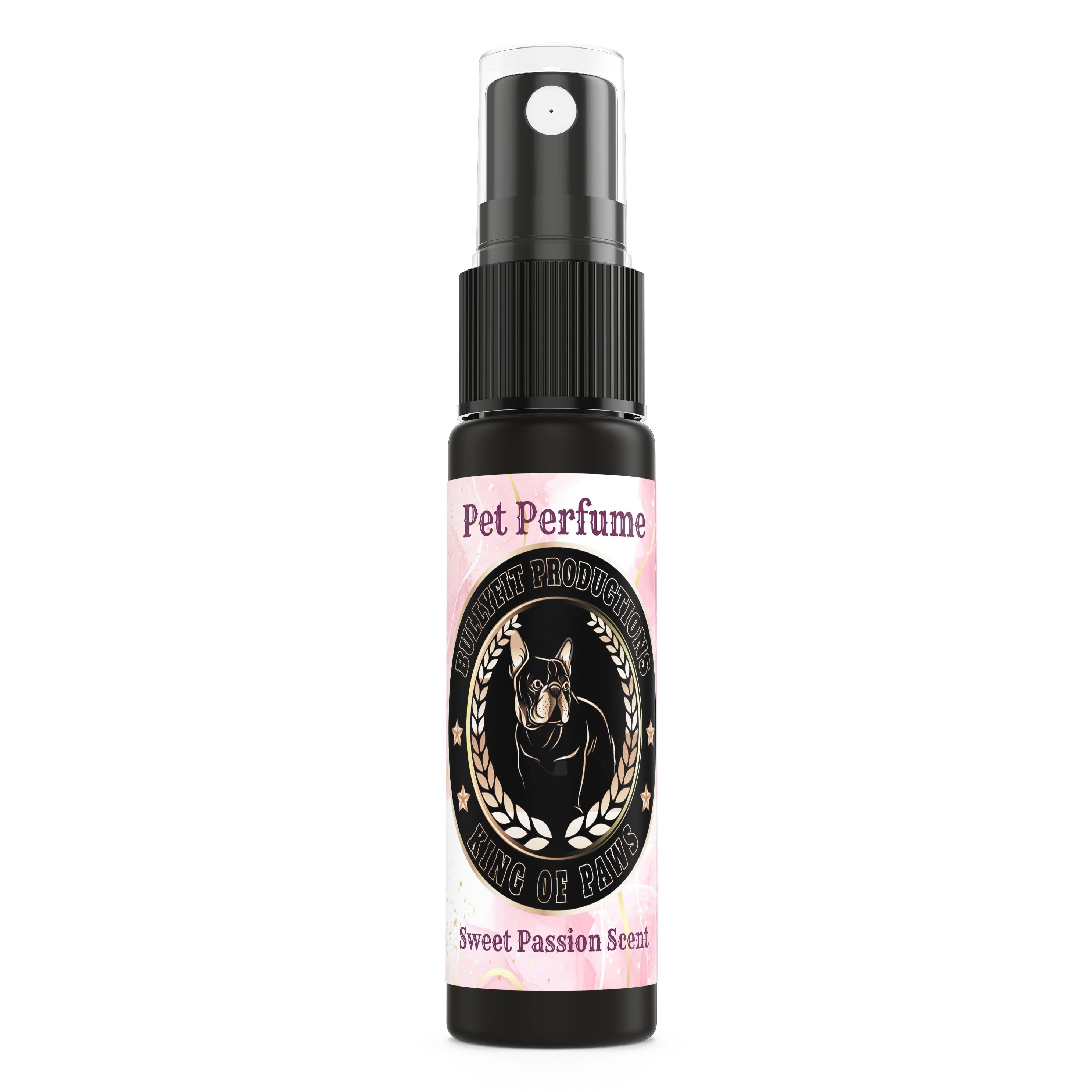 BullyFIT x King Of Paws Sweet Passion Pet Perfume 1oz | Organic Dog Perfume | Best Dog Shampoo & Grooming Supplies | Deodorizer |Cruelty Free| Wholistic