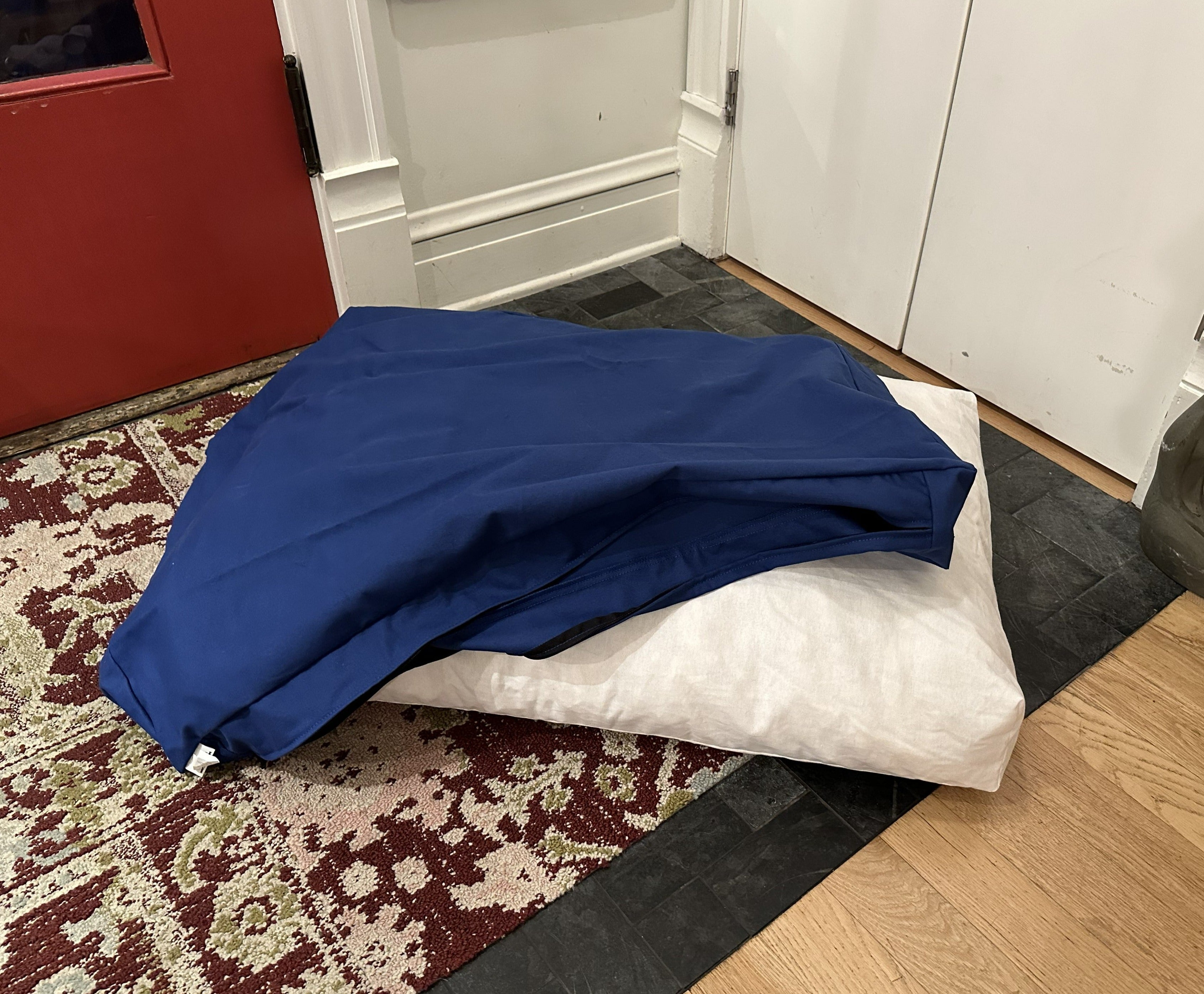 Bean Products Cotton Duck Canvas Dog Bed - Lightweight CertiPUR Foam Fill