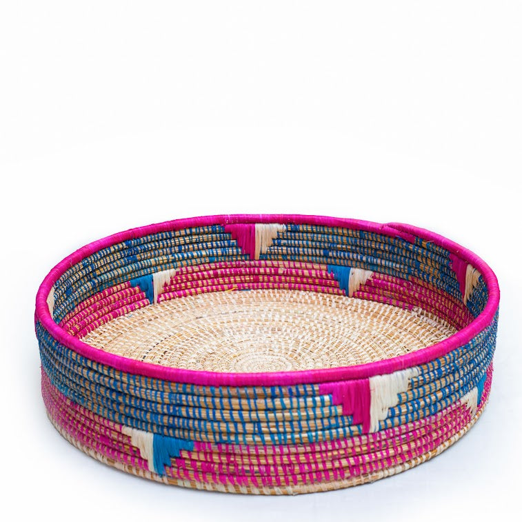 Asante Eco-Friendly  NATURAL Handwoven  Pet Bed.(banana fibers, raffia, and papyrus)