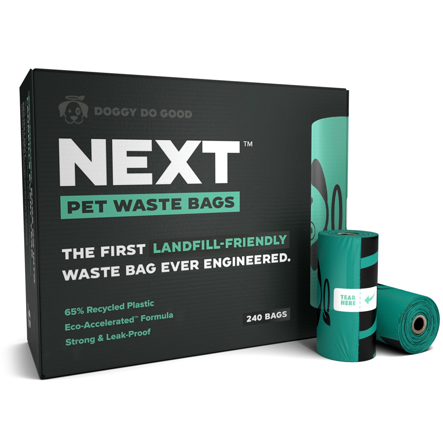 NEXT Landfill-Friendly Rolled Bags - 240 Standard Bags