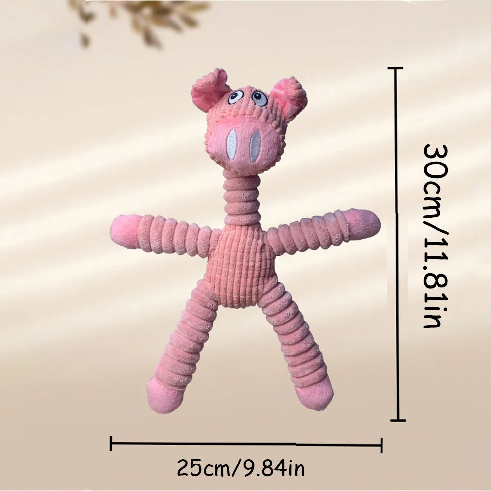 Indestructible Dog Chew Toy - Durable Pet Toy for Dogs & Cats, Interactive Puzzle Toy to Relieve Boredom,