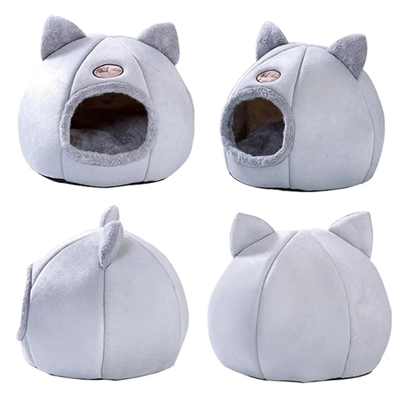 Cozy 2-In-1 Eco-Friendly Cotton Pet House Bed
