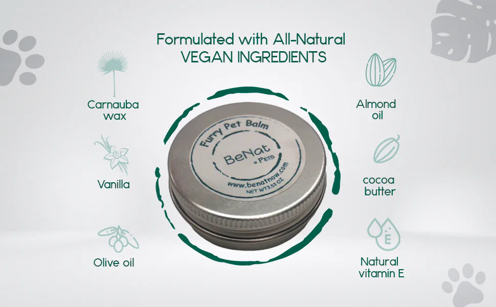 BeNat All Natural Pet Balm. 0.9 oz. Eco Friendky