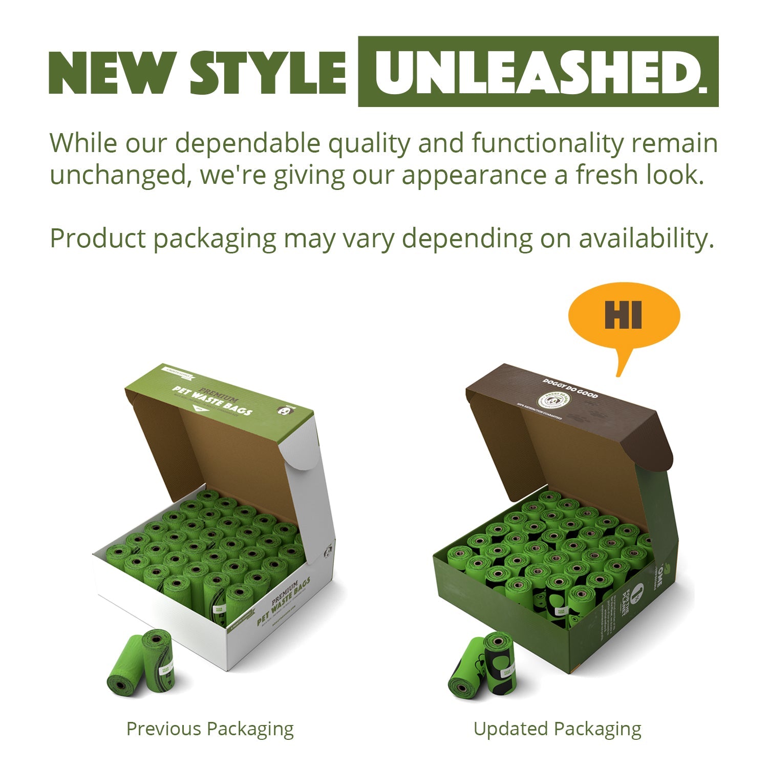 Compostable Pet Waste Bags - 360 Bags