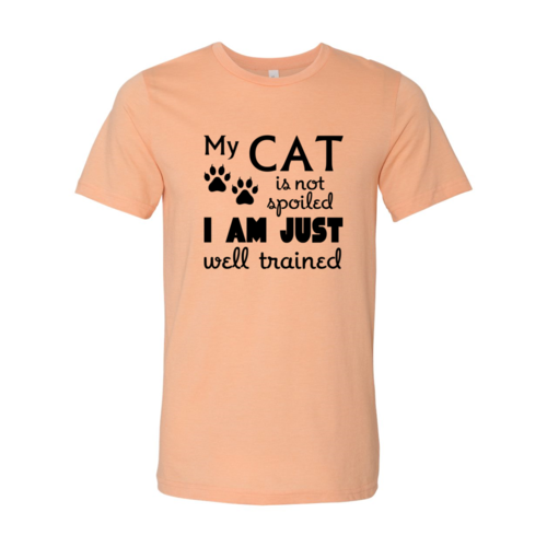 Cat lovers T-Shirt,  Is Not Spoiled Shirt
