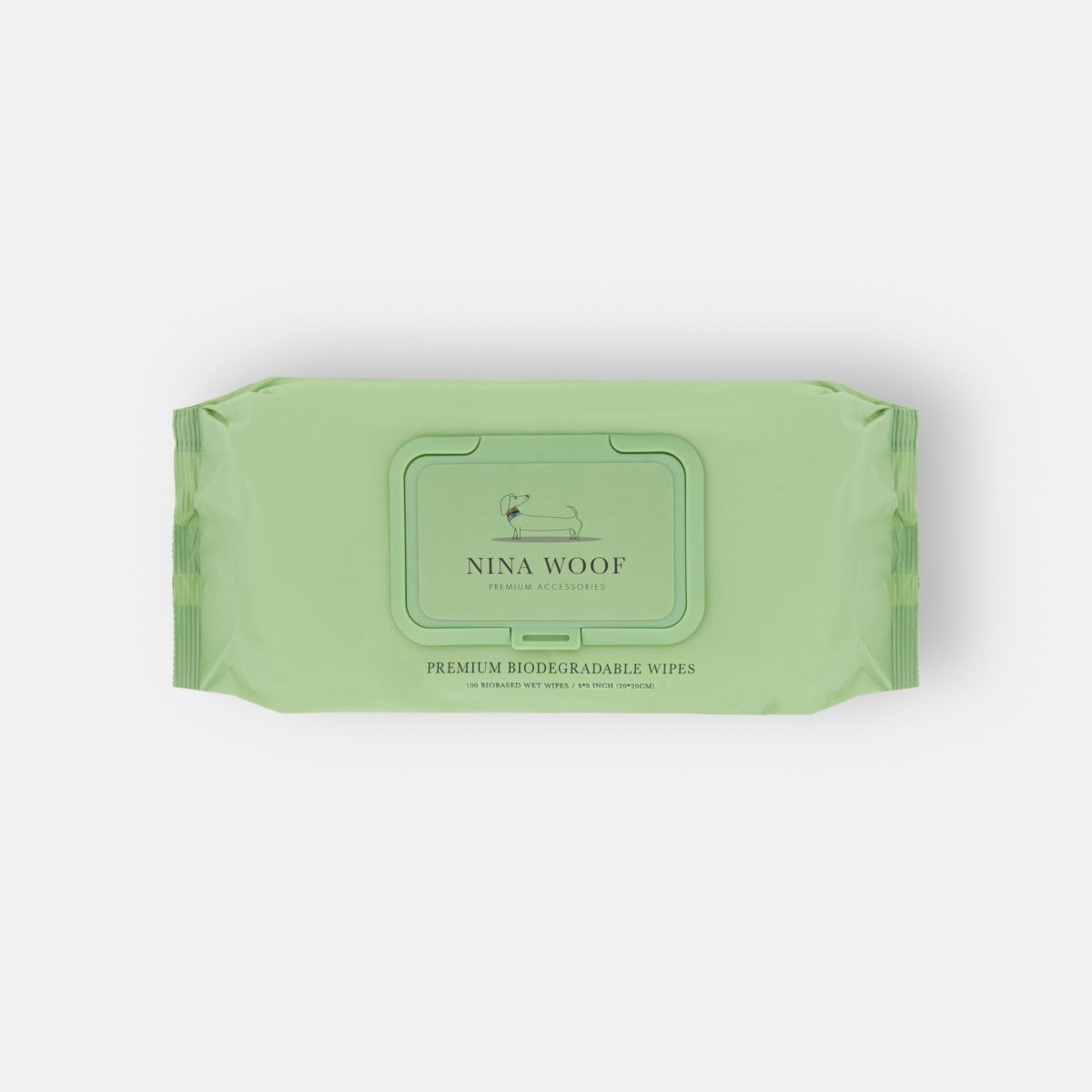 Nina Woof Premium Wipes - Biodegradable and Plant-Based