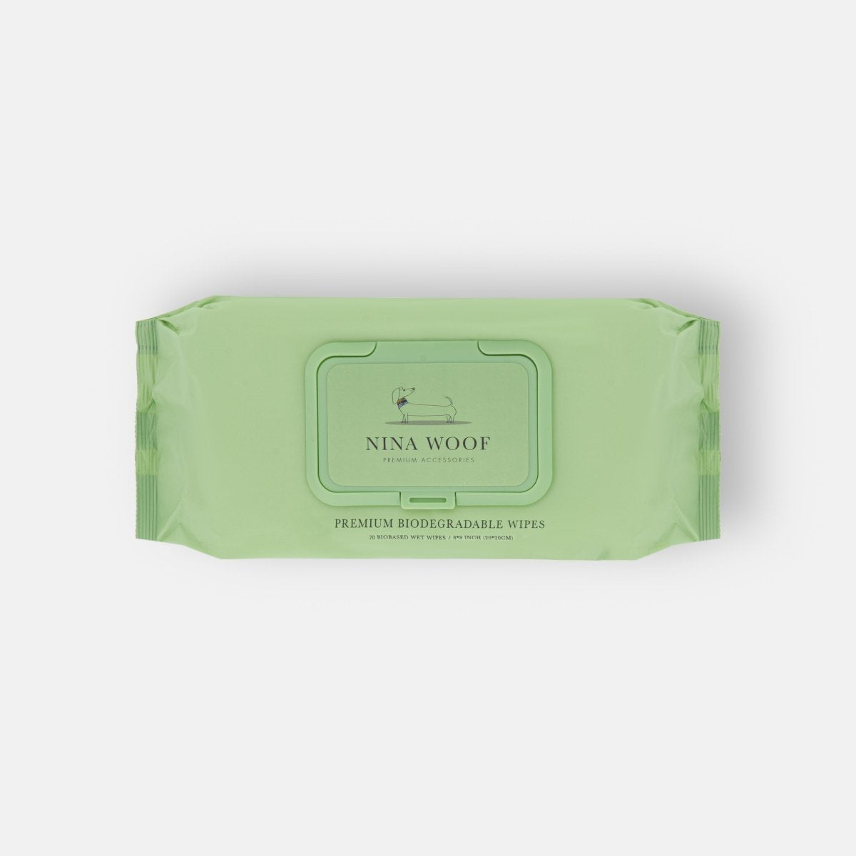 Nina Woof Premium Wipes - Biodegradable and Plant-Based