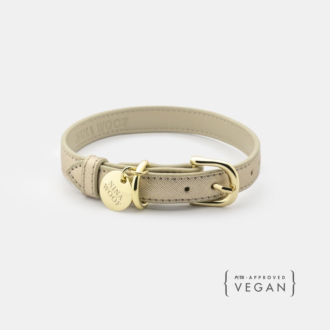 Nina Woof Collar - Vegan Leather