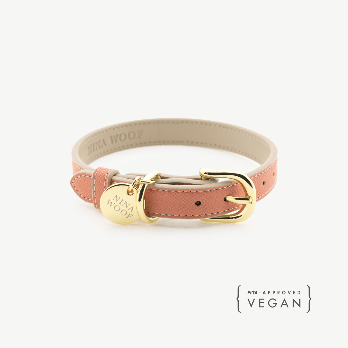 Nina Woof Collar - Vegan Leather