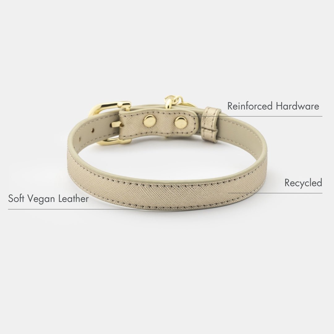 Nina Woof Collar - Vegan Leather