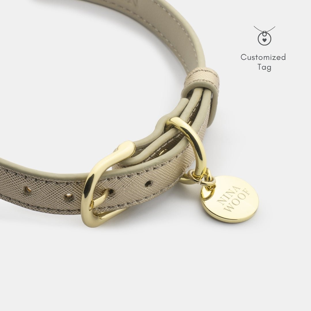Nina Woof Collar - Vegan Leather