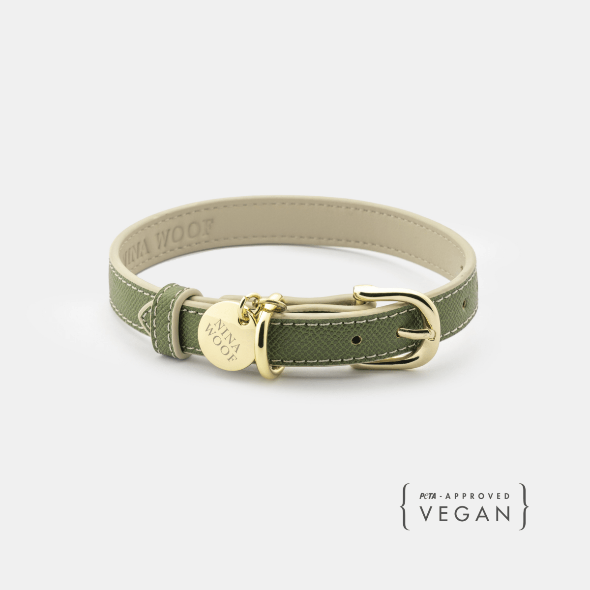 Nina Woof Collar - Vegan Leather