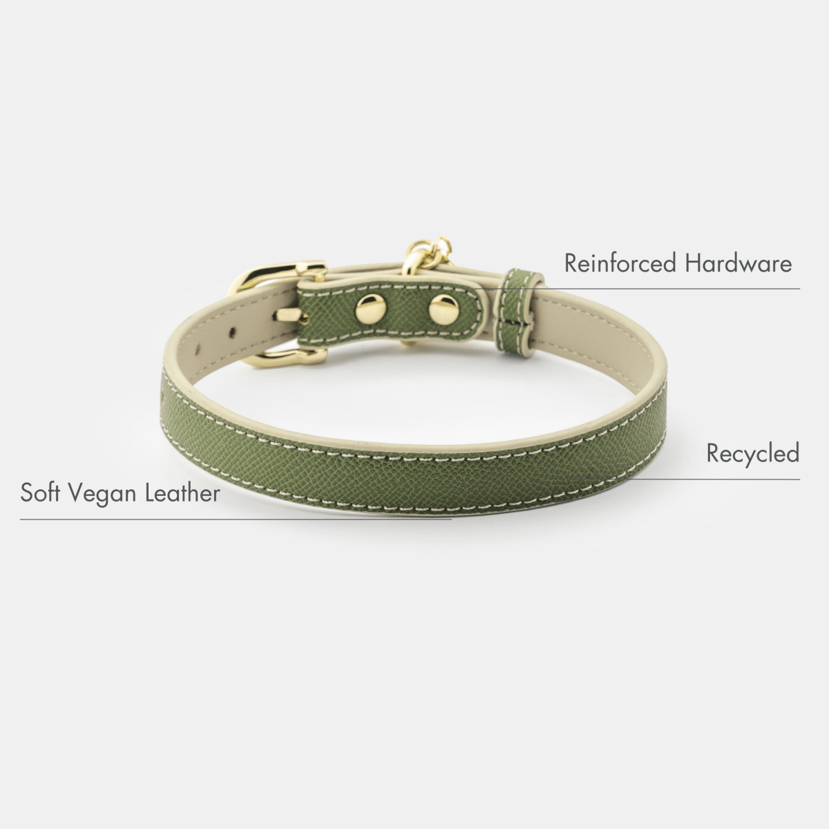 Nina Woof Collar - Vegan Leather