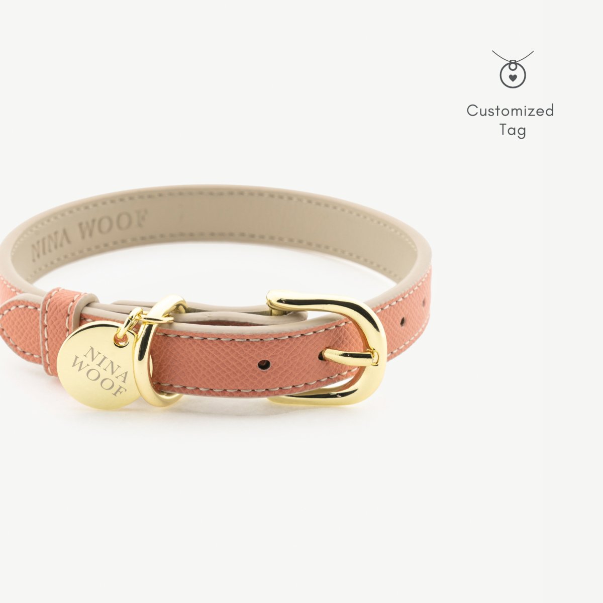 Nina Woof Collar - Vegan Leather - Rio