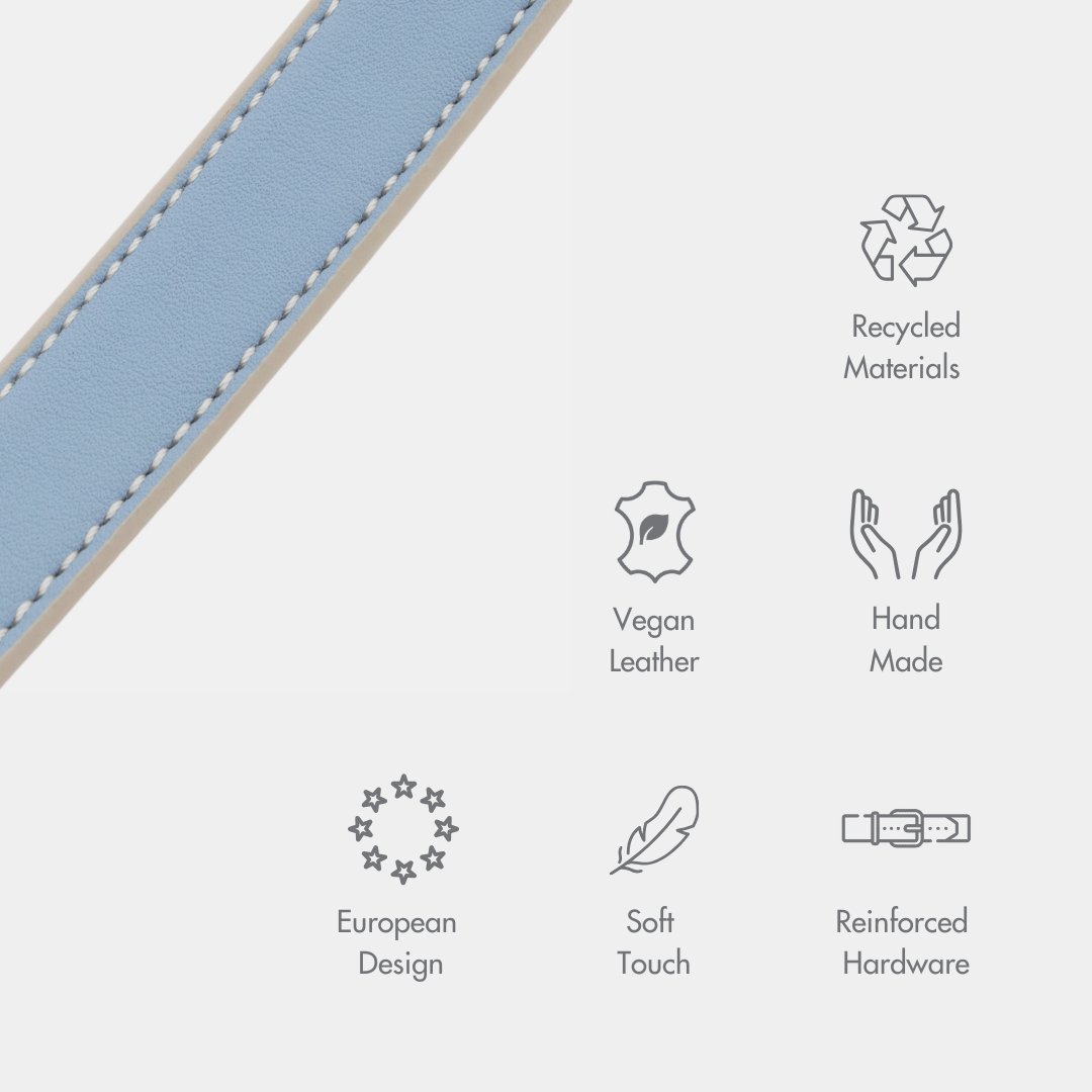 Nina Woof Leash 4ft - Vegan Leather - Cupertino