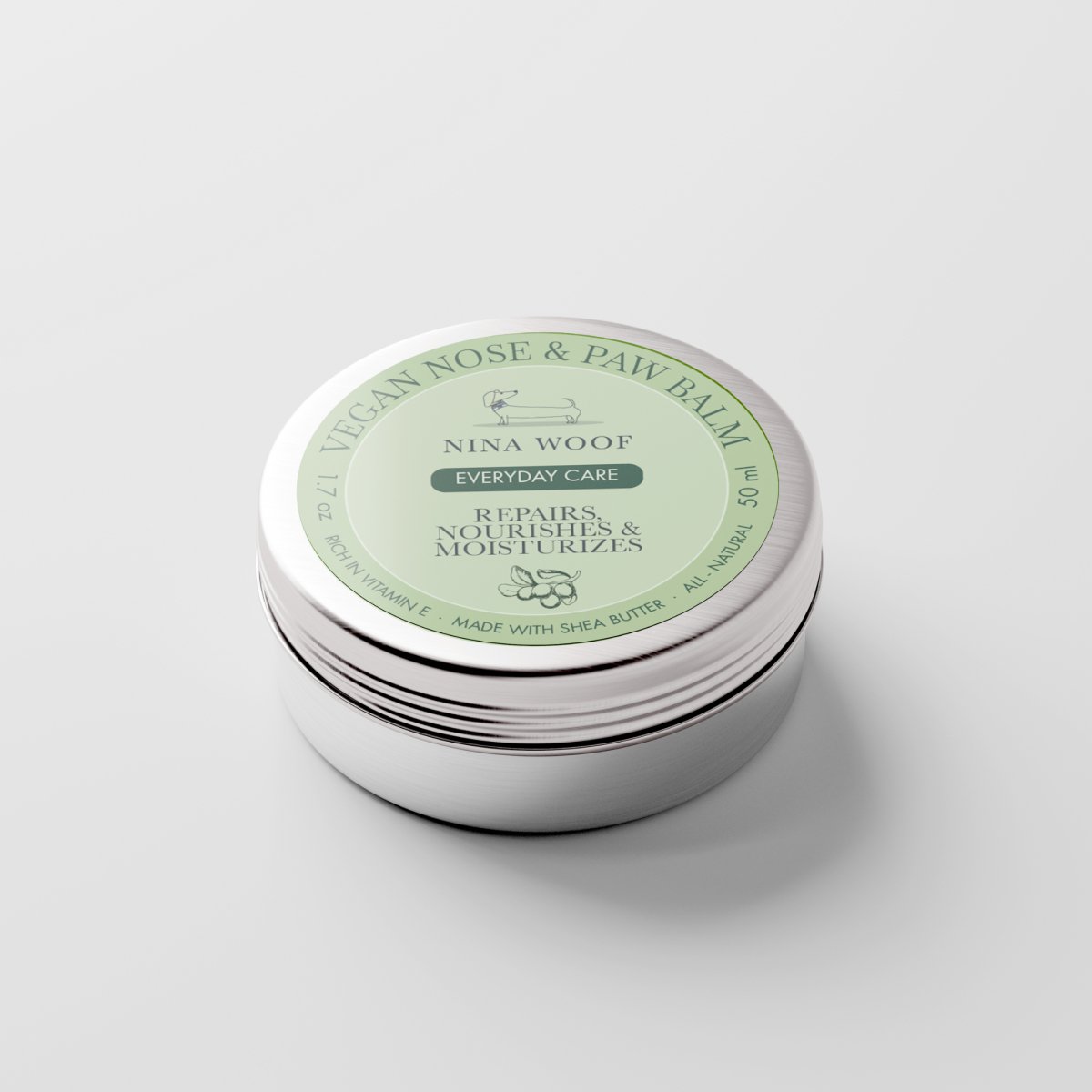 Nina Woof Dog Vegan Nose and Paw Balm