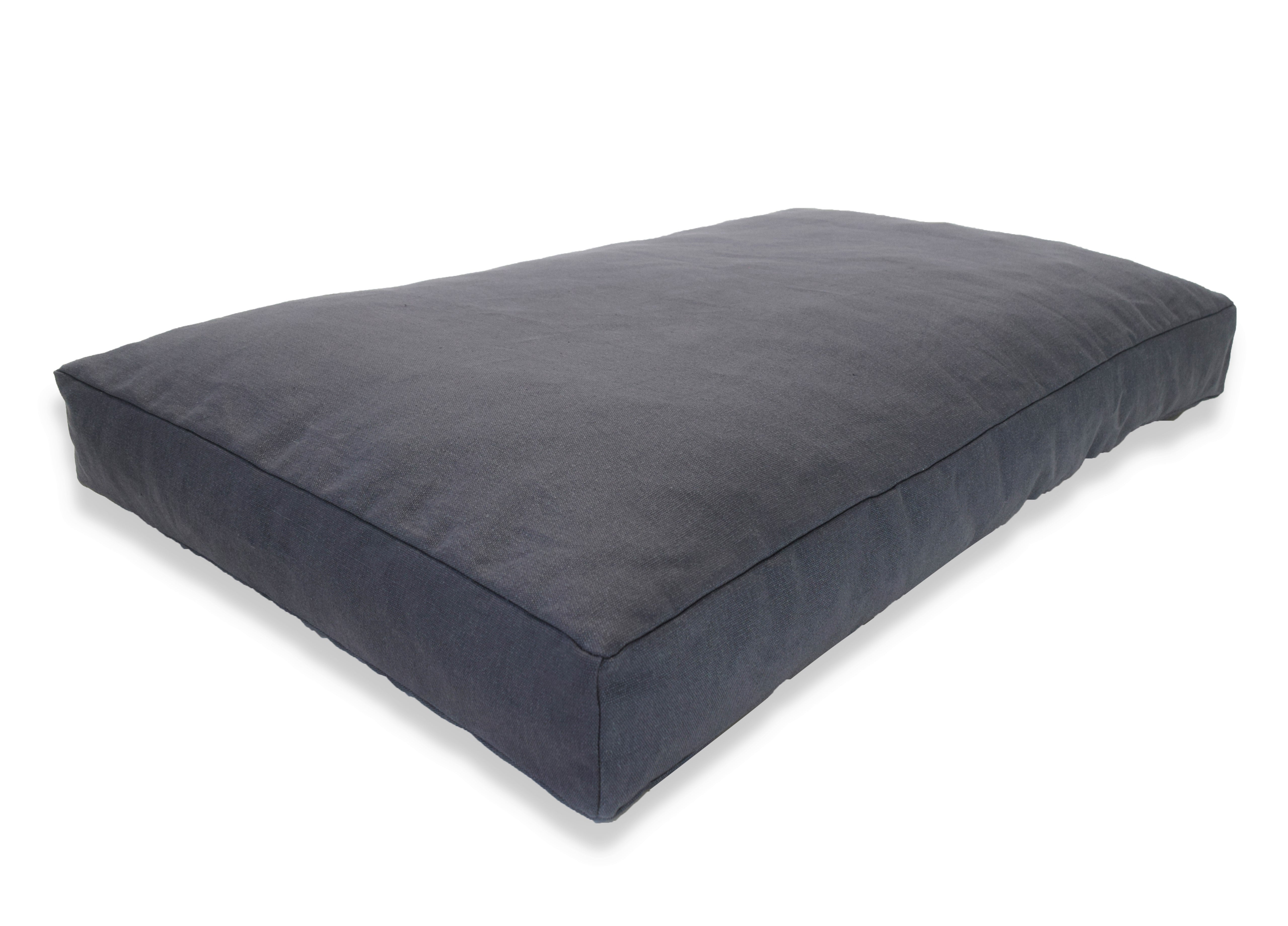 Bean Products Premium Hemp Dog Bed - Lightweight CertiPUR Foam Fill