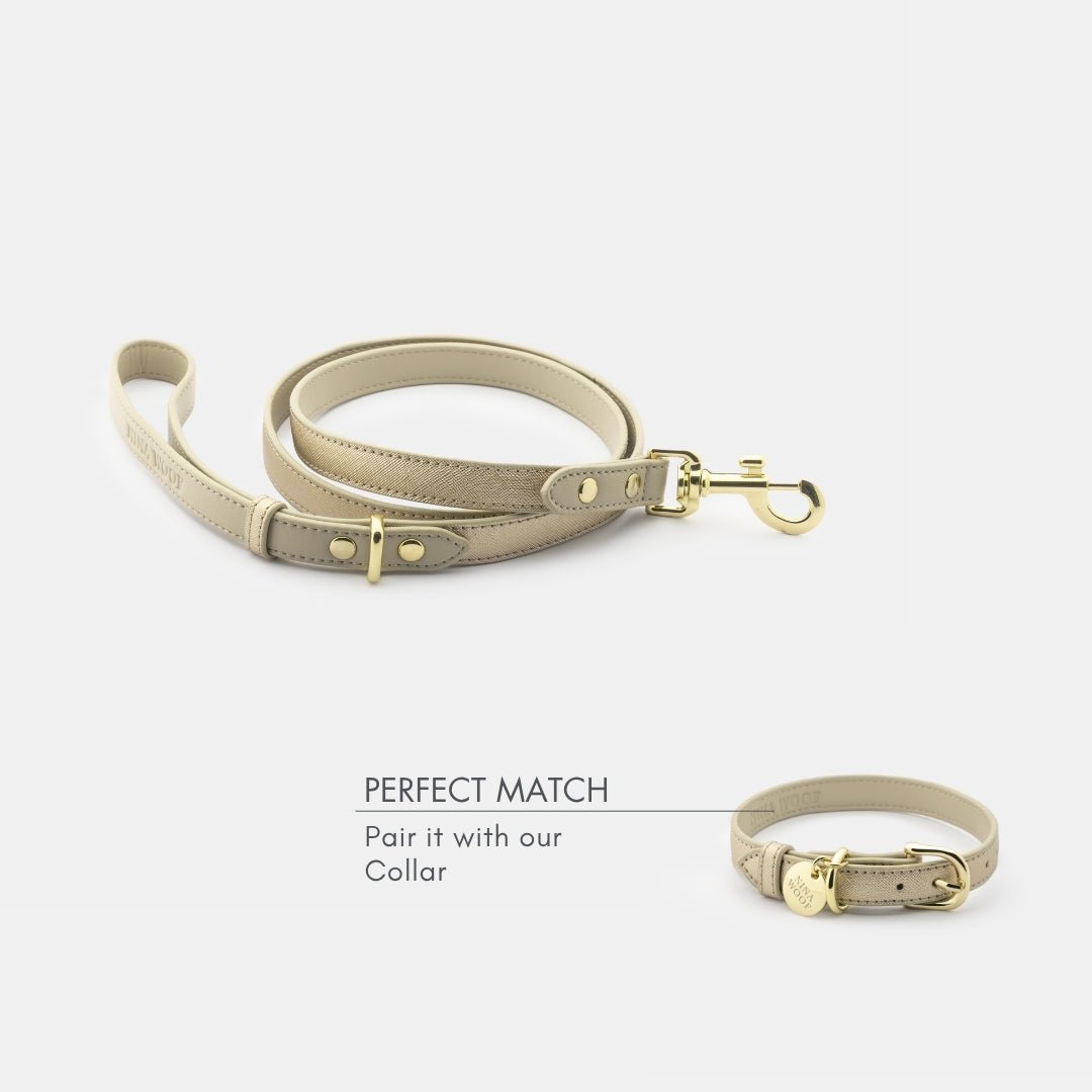 Nina Woof Leash 4ft - Vegan Leather