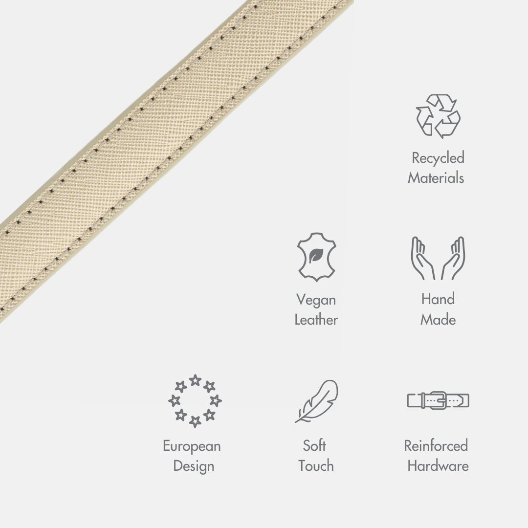 Nina Woof Leash 4ft - Vegan Leather