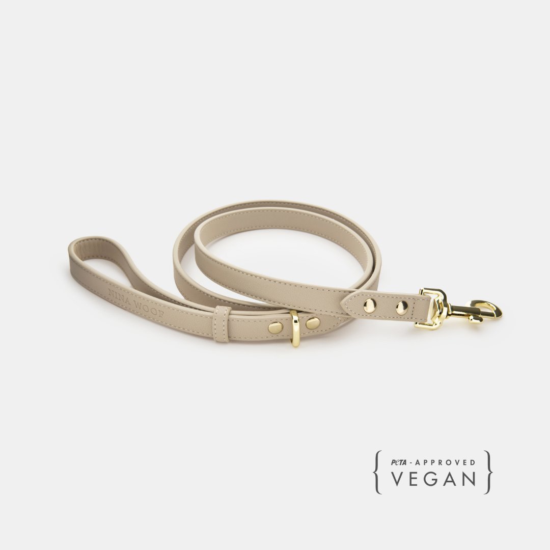 Nina Woof Leash 4ft - Vegan Leather