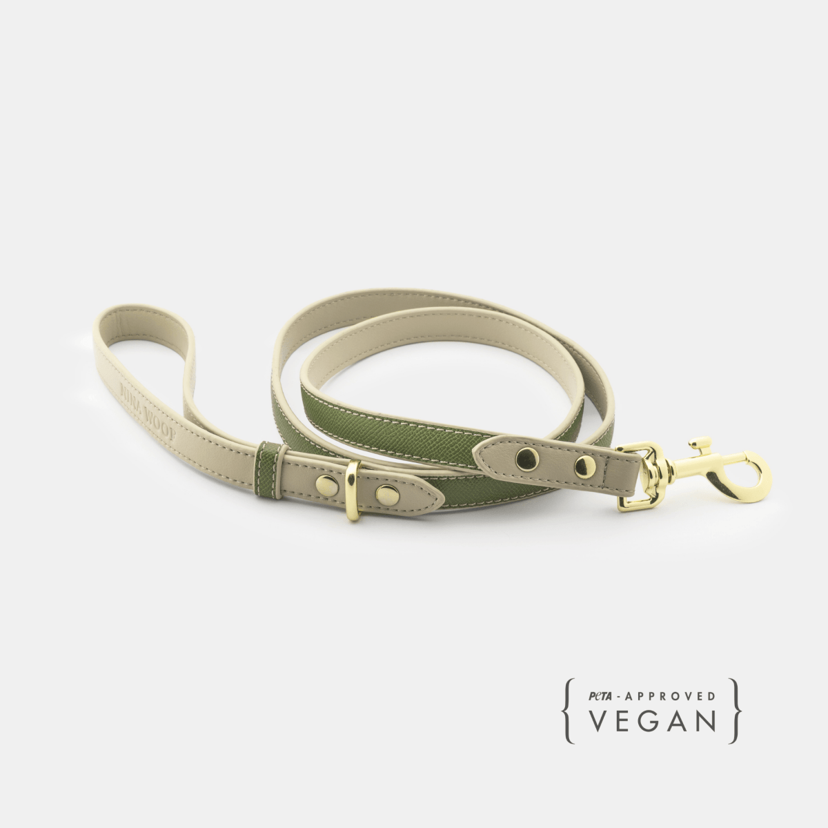 Nina Woof Leash 4ft - Vegan Leather - Copenhagen