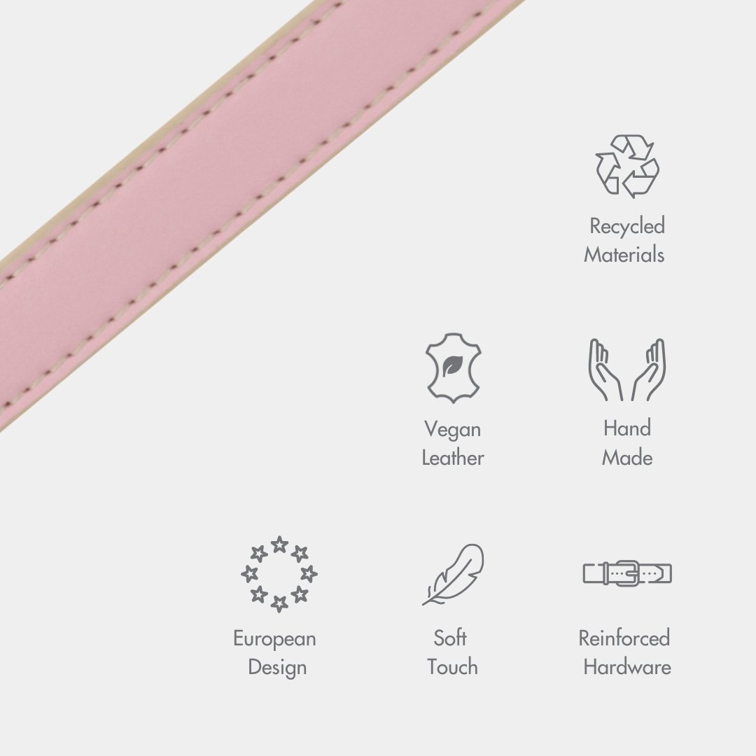 Nina Woof Leash 4ft - Vegan Leather - Cupertino