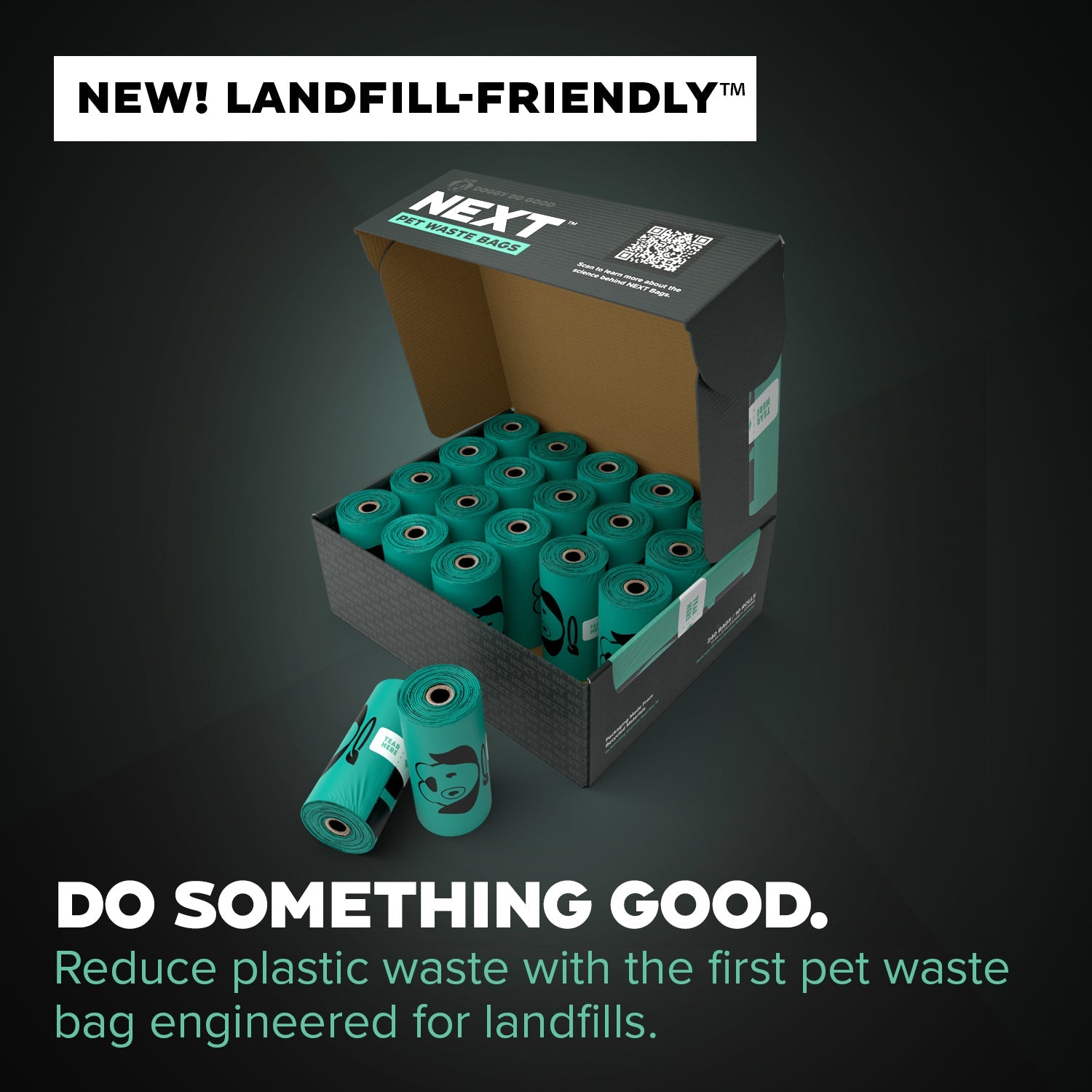 NEXT Landfill-Friendly Rolled Bags - 240 Standard Bags