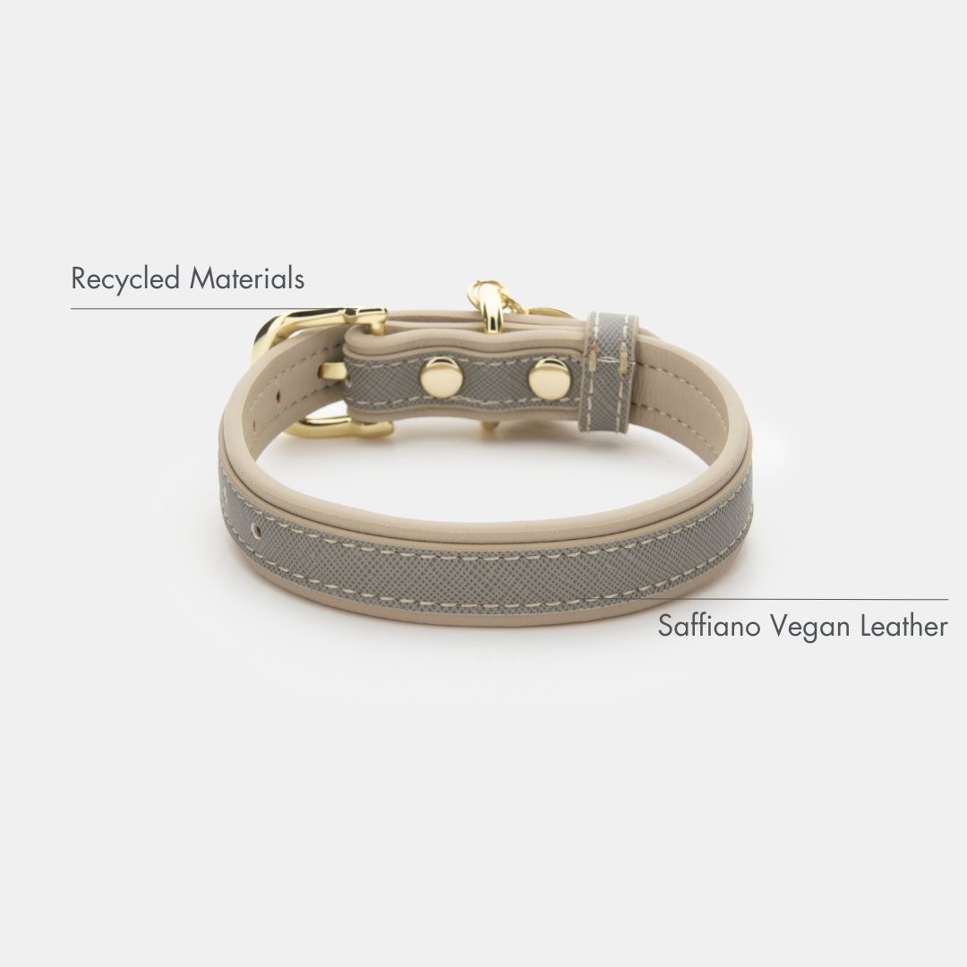Nina Woof Collar - Vegan Leather - London
