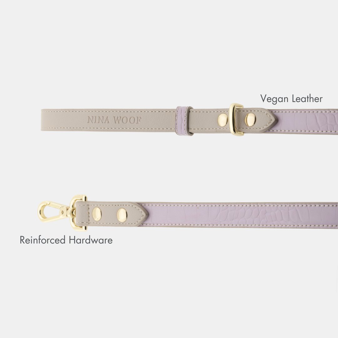Nina Woof Leash 4ft - Vegan Leather - Milan