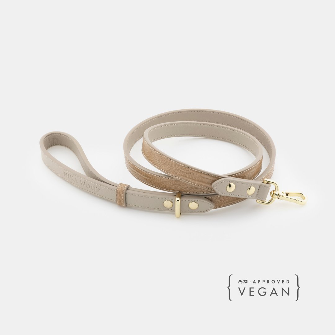Nina Woof Leash 4ft - Vegan Leather - Milan