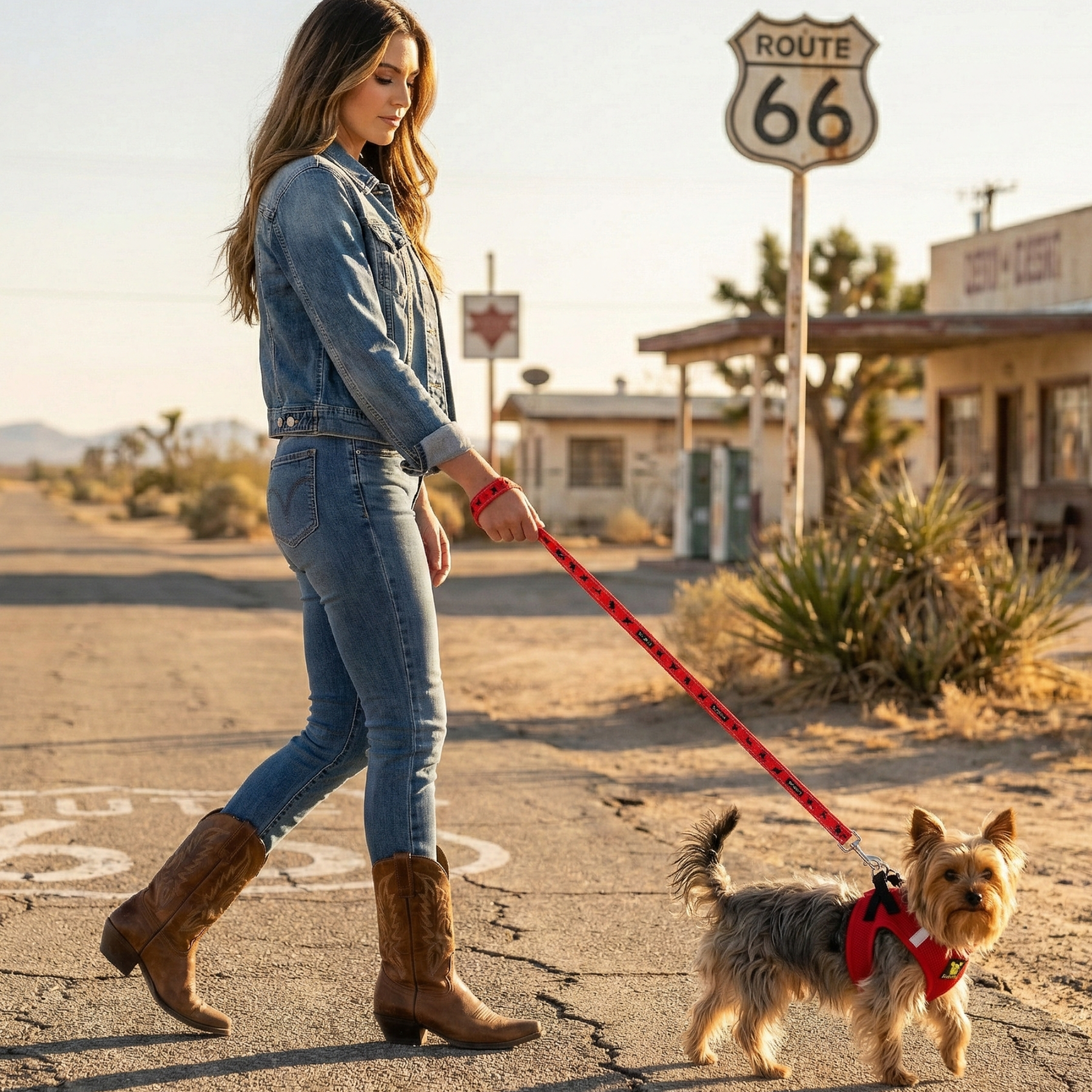 EcoBark Step In Dog Harness - XXXS to Small Breeds- Reflective Soft Mesh Harness for Teacup, Small Dogs and Puppies / Red