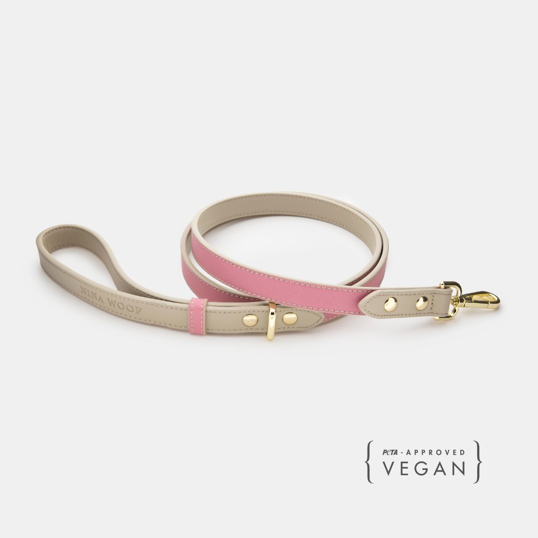 Nina Woof Leash 4ft - Vegan Leather - Rio
