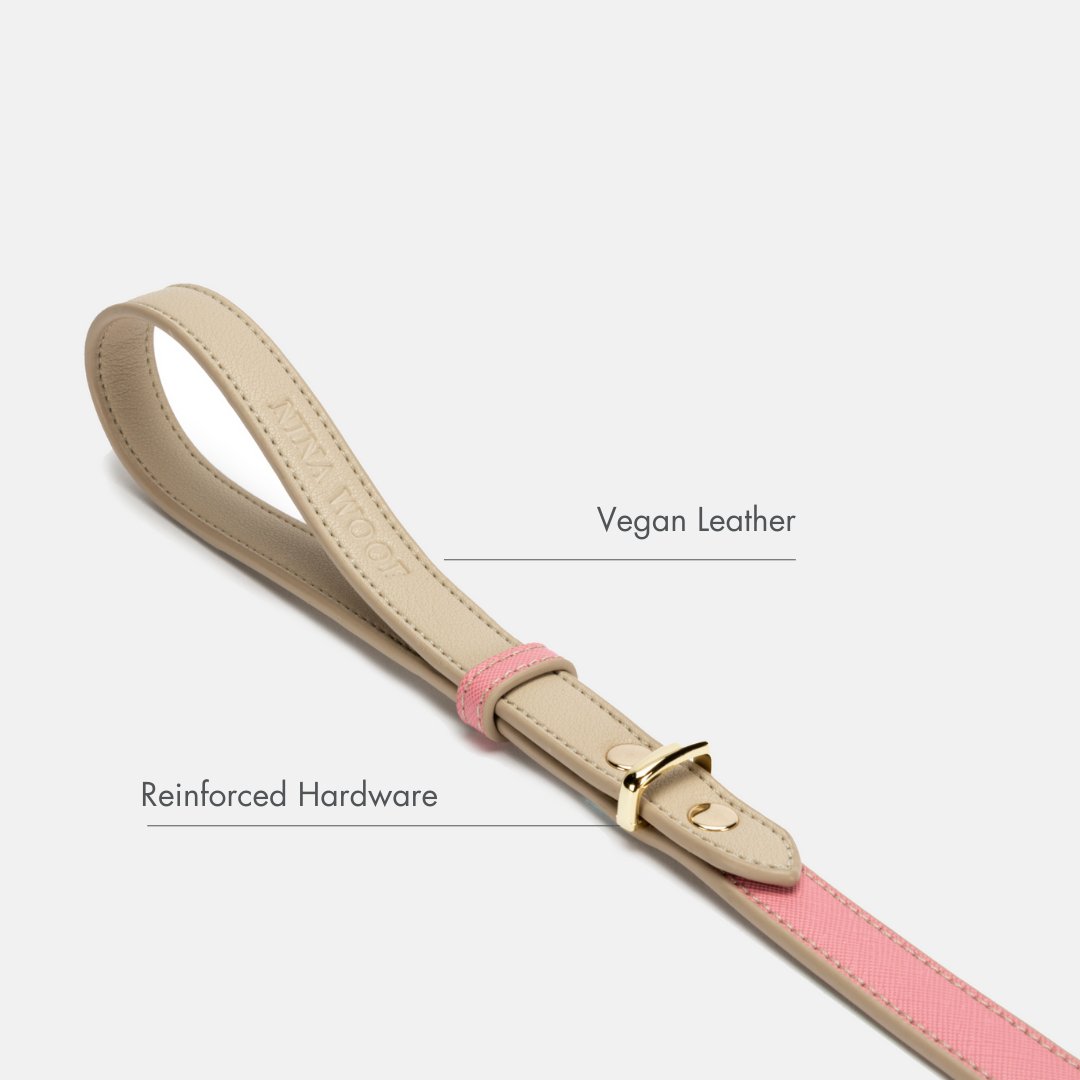 Nina Woof Leash 4ft - Vegan Leather - Rio