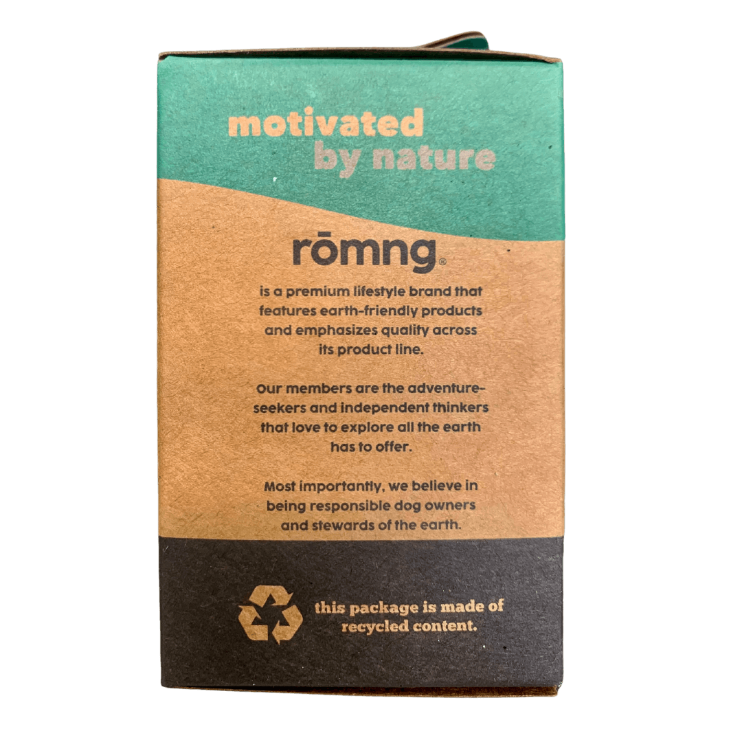 romng compostable plant-based dog poop bags