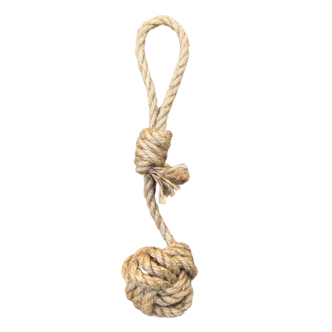 romng hemp rope dog tug toy