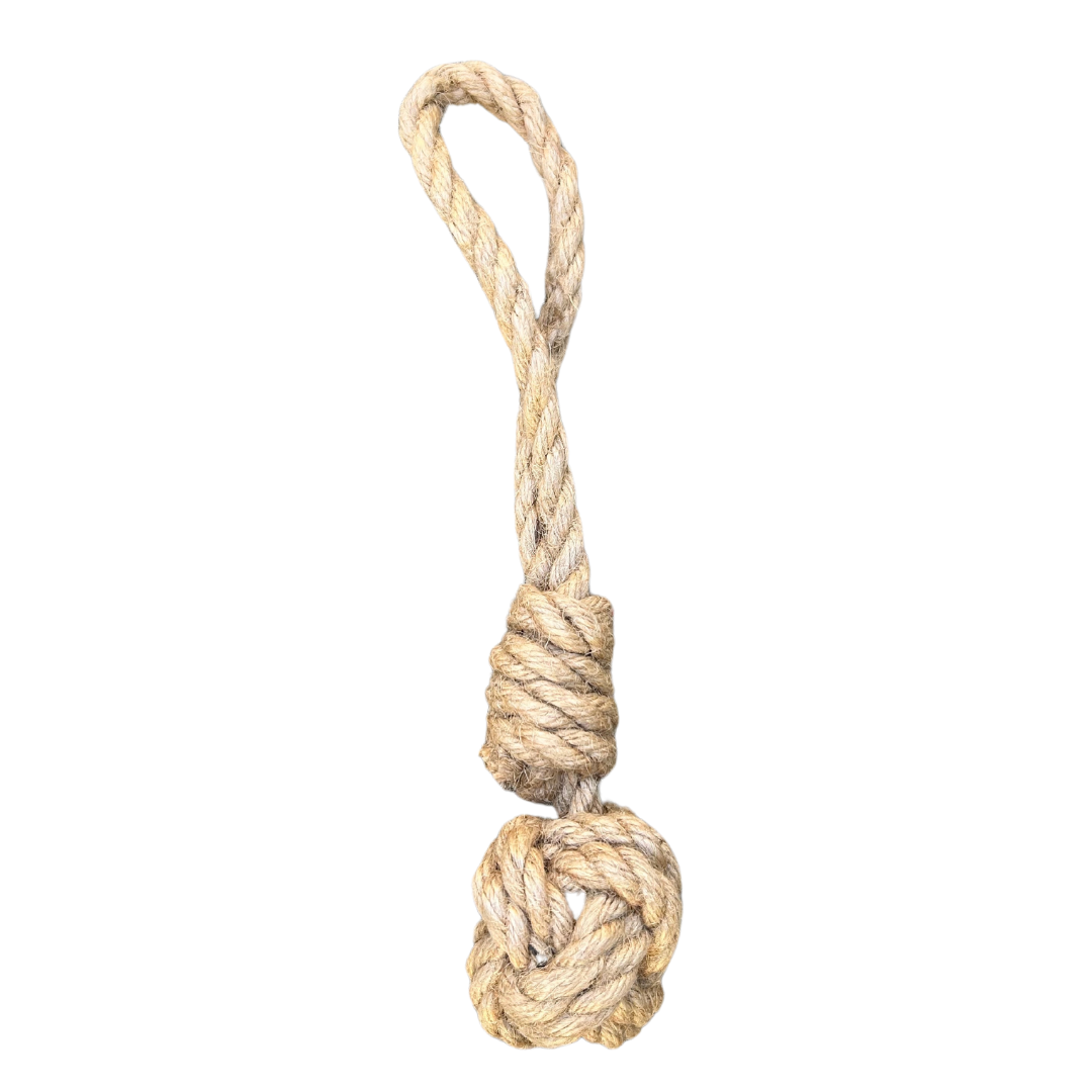 romng hemp rope dog tug toy